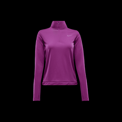 Nike Dri-FIT Pacer Damen-Pullover mit Viertelreißverschluss