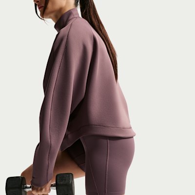 Nike Universa Women's High-Waisted 12.5cm (approx.) Biker Shorts with No Front Seam