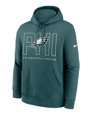 Мужское худи Philadelphia Eagles Busted Play Club Nike NFL Pullover Hoodie