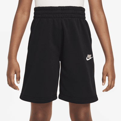 Shorts de French Terry para niños talla grande Nike Sportswear Club Fleece