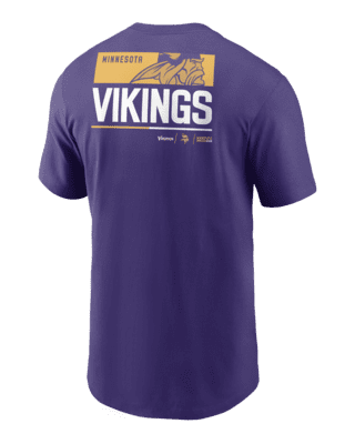 Minnesota Vikings Division Essential Nike Men's NFL T-Shirt in Purple, Size: Small | N19951L9M-E0L