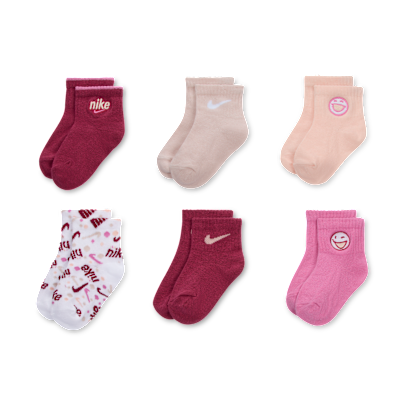 Nike Play For All Baby (0-9M) Infant Socks (6 Pairs)