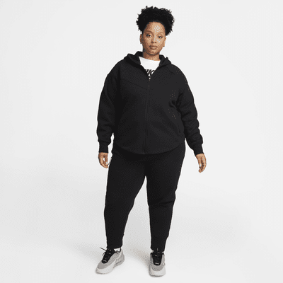 Sweat à capuche et zip Nike Sportswear Tech Fleece Windrunner pour femme (grande taille)