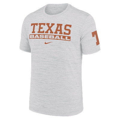 Texas Longhorns Velocity Baseball Wordmark Stack