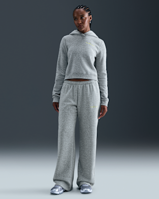 Женские  Nike Sportswear Phoenix Fleece Straight-Leg Sweatpants