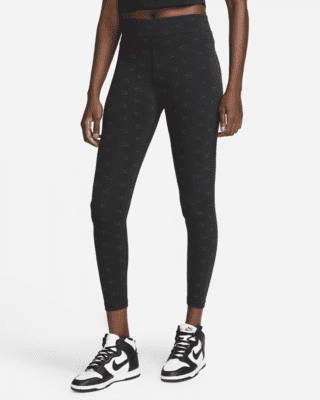 Leggings de cintura subida com grafismos Nike Sportswear Classics para  mulher. Nike PT