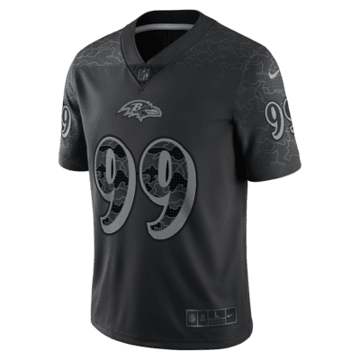 NFL Baltimore Ravens RFLCTV (Odafe Oweh) Men's Fashion Football Jersey.