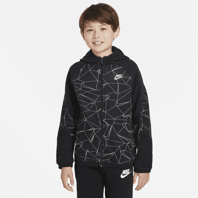 Nike Sportswear Club Older Kids Boys Winterized Full Zip Hoodie Nike Cz