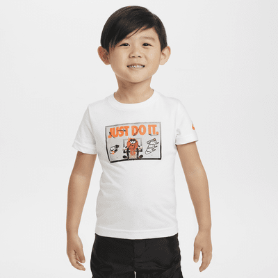 Playera de básquetbol Just Do It infantil Nike