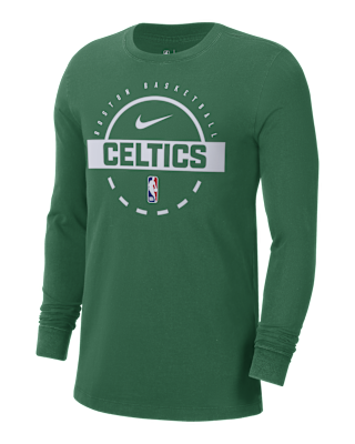 Мужская футболка Boston Celtics Nike NBA Practice Long-Sleeve