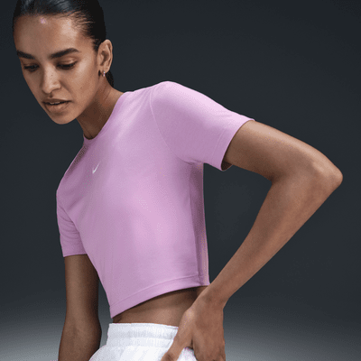 Playera slim cropped para mujer Nike Sportswear Essential