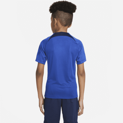 Nike Chelsea FC Strike Big Kids' Nike Dri-FIT Short-Sleeve Soccer