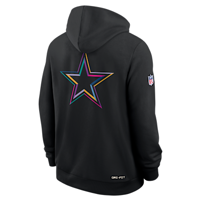 Dallas Cowboys Crucial Catch Sideline Men's Nike Dri-FIT NFL Pullover Hoodie