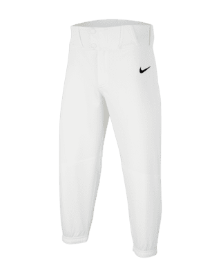  Nike Boys Vapor Select High Waist Baseball Pants White
