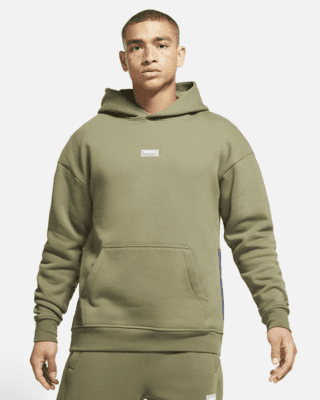 nike khaki stone hoodie