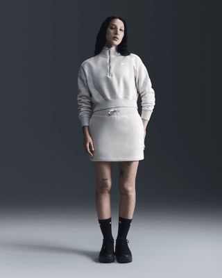 Женская юбка Nike Sportswear Phoenix Fleece Slim Mini Skirt