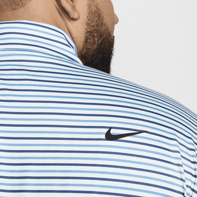 Polo de golf a rayas Dri-FIT para hombre Nike Tour