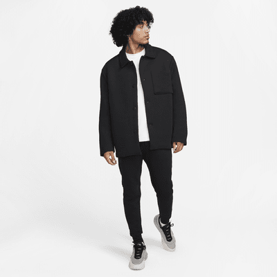 Chamarra tipo camisa oversized para hombre Nike Sportswear Tech Fleece Reimagined