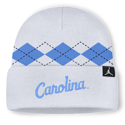 North Carolina Utility Argyle Men's Jordan Brand College Cuffed Beanie