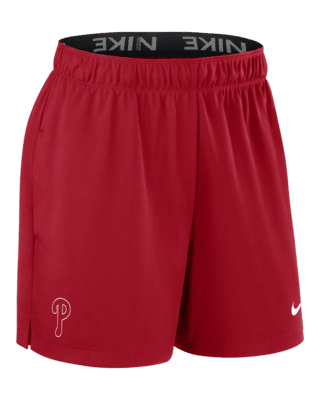 Женские шорты Philadelphia Phillies Authentic Collection Practice Nike Dri-FIT MLB Shorts