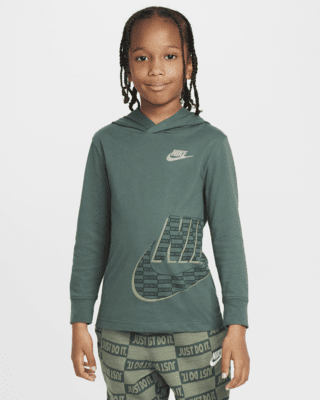 Детская футболка Nike "Just Do It" Little Kids' Futura Wrap Long Sleeve