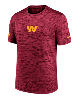 Мужская футболка Washington Commanders Sideline Team Issue Velocity Nike Dri-FIT NFL