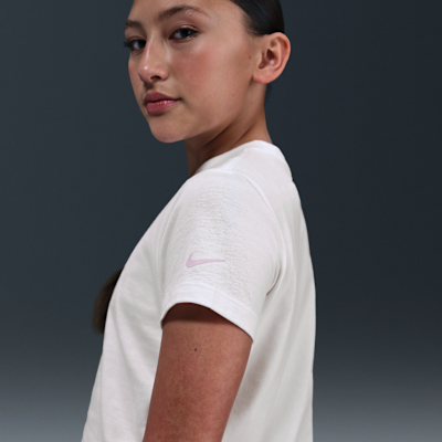 Nike Sportswear Big Kids' (Girls') Cropped T-Shirt