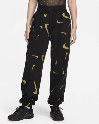 Женские спортивные штаны Nike Sportswear High-Waisted Fleece Printed Joggers