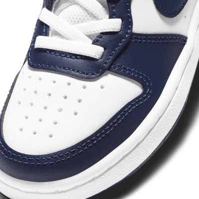 Calzado para niños de preescolar Nike Court Borough Low 2