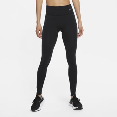 nike training one tight luxe legging in grey marl