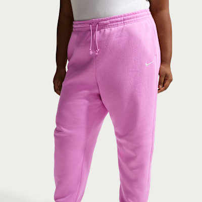 Pants de entrenamiento oversized de cintura alta para mujer (talla grande) Nike Sportswear Phoenix Fleece