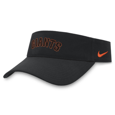 Visera Nike Dri-FIT MLB para hombre San Francisco Giants Wordmark.
