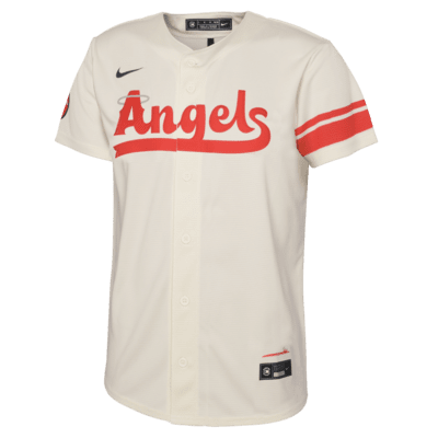 Jersey Nike de la MLB Replica para niños talla grande Los Angeles Angels City Connect