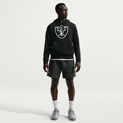 Sudadera con gorro sin cierre Nike de la NFL para hombre Las Vegas Raiders
