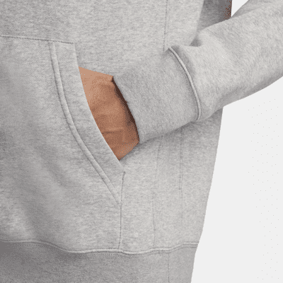 Nike Club Fleece kapucnis, belebújós férfipulóver