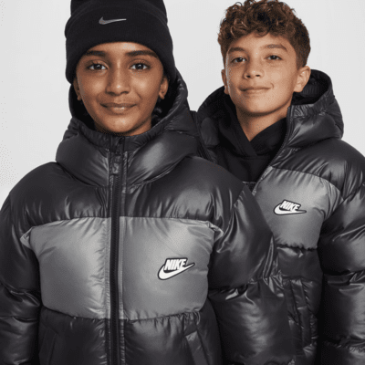 Nike Sportswear Heavyweight Synthetic Fill EasyOn Big Kids' Therma-FIT Repel Loose Hooded Jacket