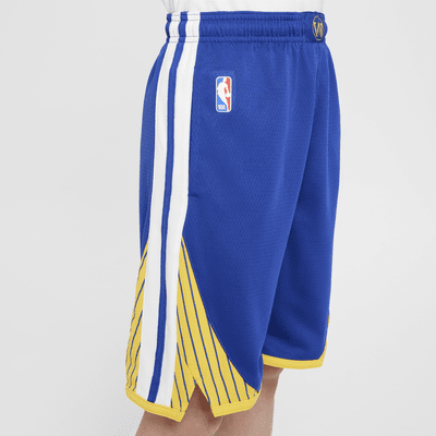 Golden State Warriors 2023/24 Icon Edition Older Kids' (Boys') Nike NBA Swingman Shorts