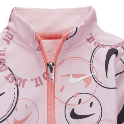 Nike Smiley Swoosh Printed Tricot Set Baby Tracksuit. Nike.com