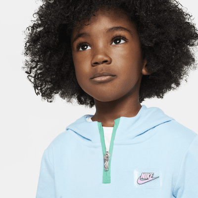 Sudadera con gorro de French Terry infantil Nike Sportswear Paint Your Future