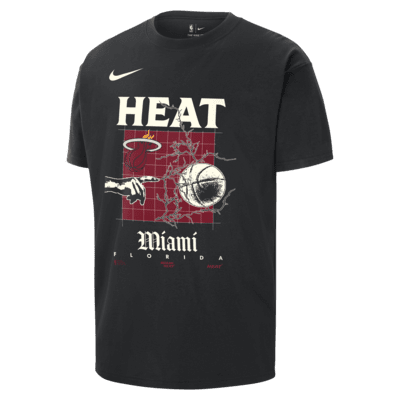 Miami Heat Courtside Men's Nike NBA Max90 T-Shirt. Nike.com