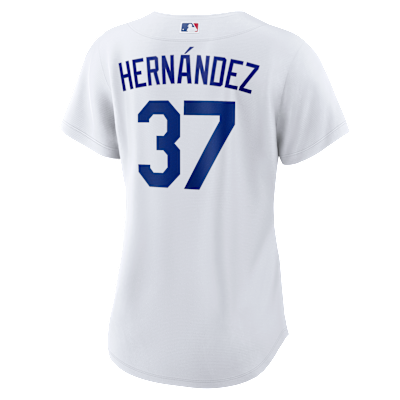 Teoscar Hernández Los Angeles Dodgers 2025 World Series Participant Women's Nike MLB Replica Jersey