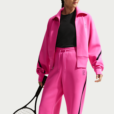 Calças de ténis de cintura normal Dri-FIT Nike Advantage para mulher