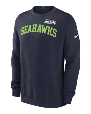 Мужские  Seattle Seahawks Club Nike NFL Pullover Crew