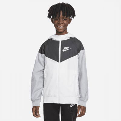 nike long windbreaker jacket