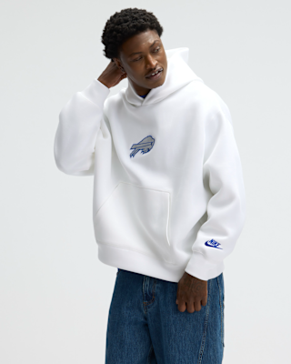 Мужское худи Buffalo Bills Rivalries Collection Oversized Tech Fleece Nike NFL Pullover Hoodie