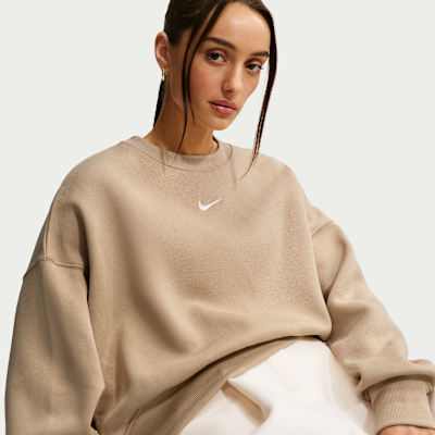 Nike Sportswear Phoenix Fleece Over-Oversized Rundhals-Sweatshirt für Damen