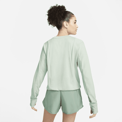 Prenda de capa media de running para mujer Nike Dri-FIT Icon Clash