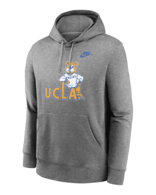 Мужское худи UCLA Bruins Legacy Club Primary Logo Nike College Pullover Hoodie