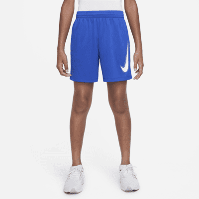 Shorts de entrenamiento con gráfico Dri-FIT para niño talla grande Nike Multi