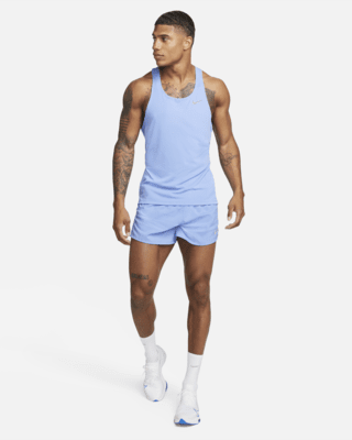 Nike Running - Men - Fast Slim-Fit Dri-Fit Mesh Tank Top White - L